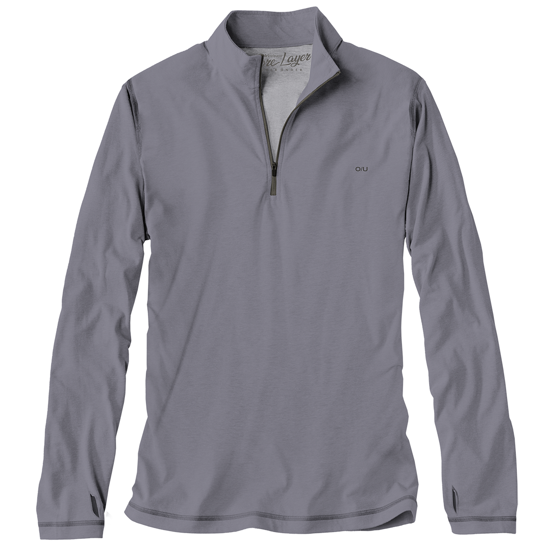 DriRelease 1/4 Zip Pullover Quicksilver