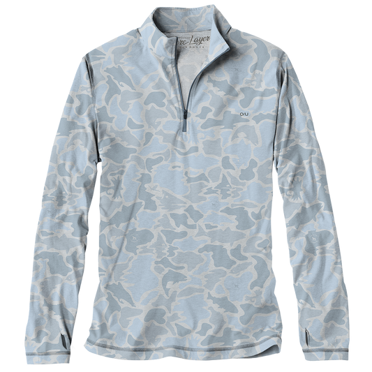 DriRelease 1/4 Zip Pullover Water Camo