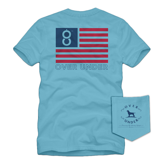 S/S Double Barrel American T-Shirt Beachwash
