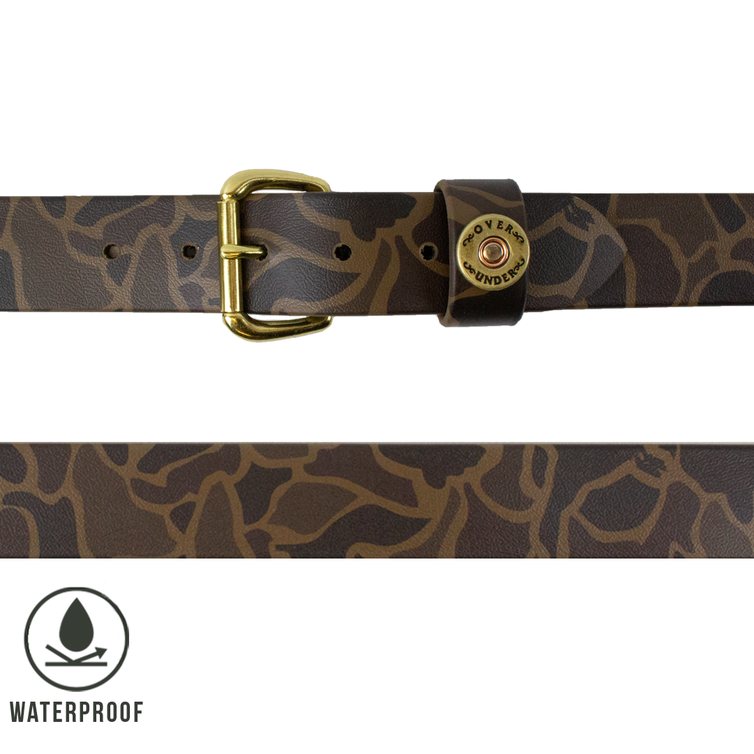 Waterproof Single Shot Belt Duck Camo